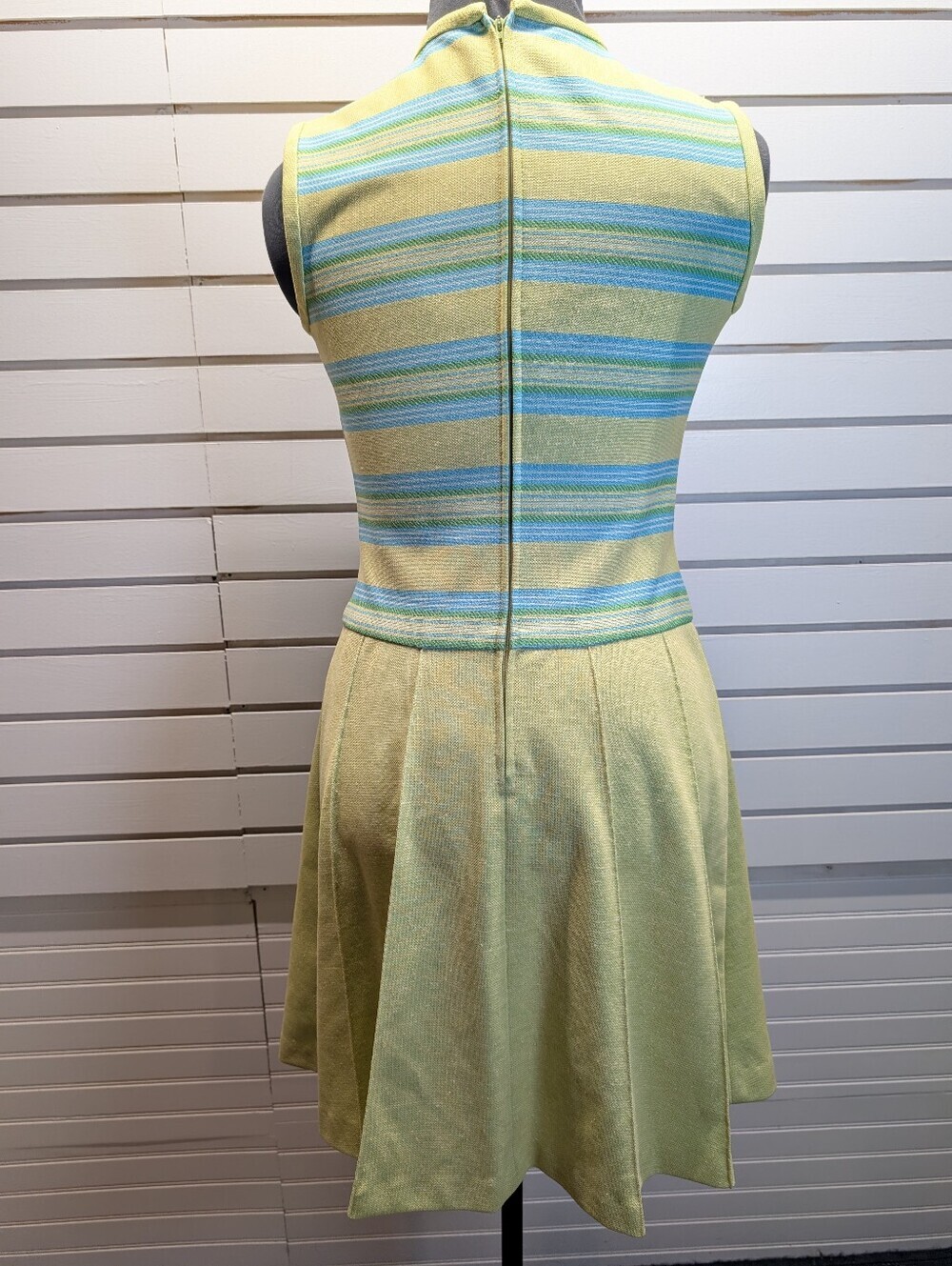 Vintage Sleeveless Stitch Pleat Tennis Dress Size M EUC - Picture 5 of 8